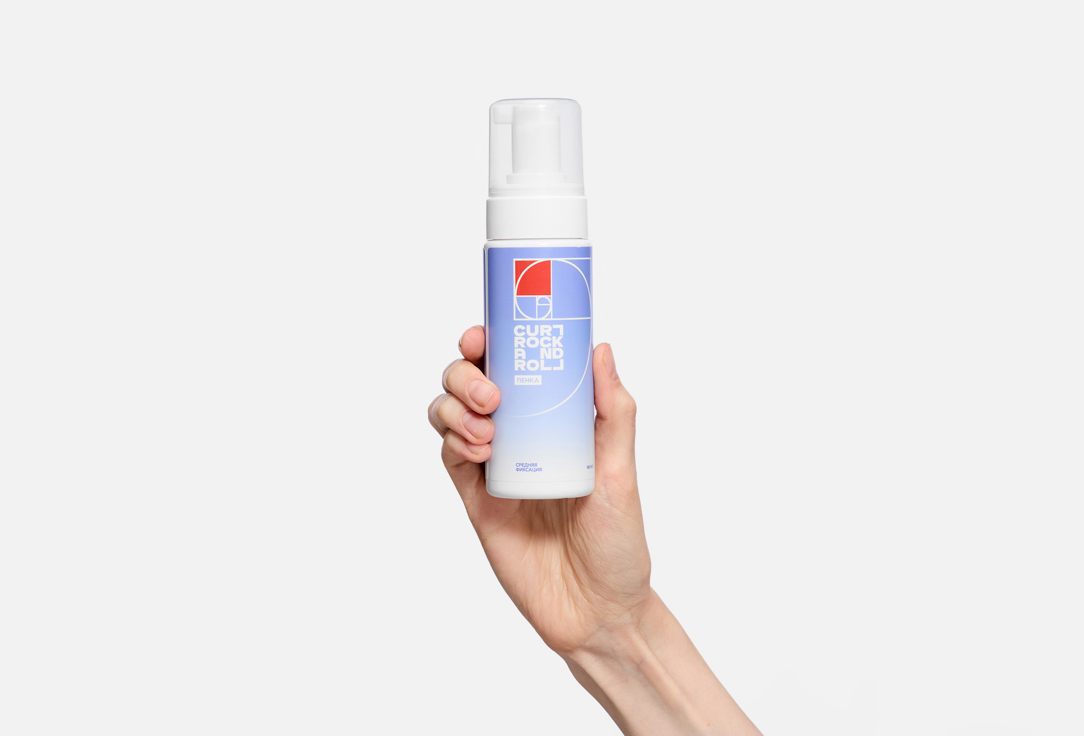 CURL ROCK AND ROLL Hair Styling Foam Medium Hold