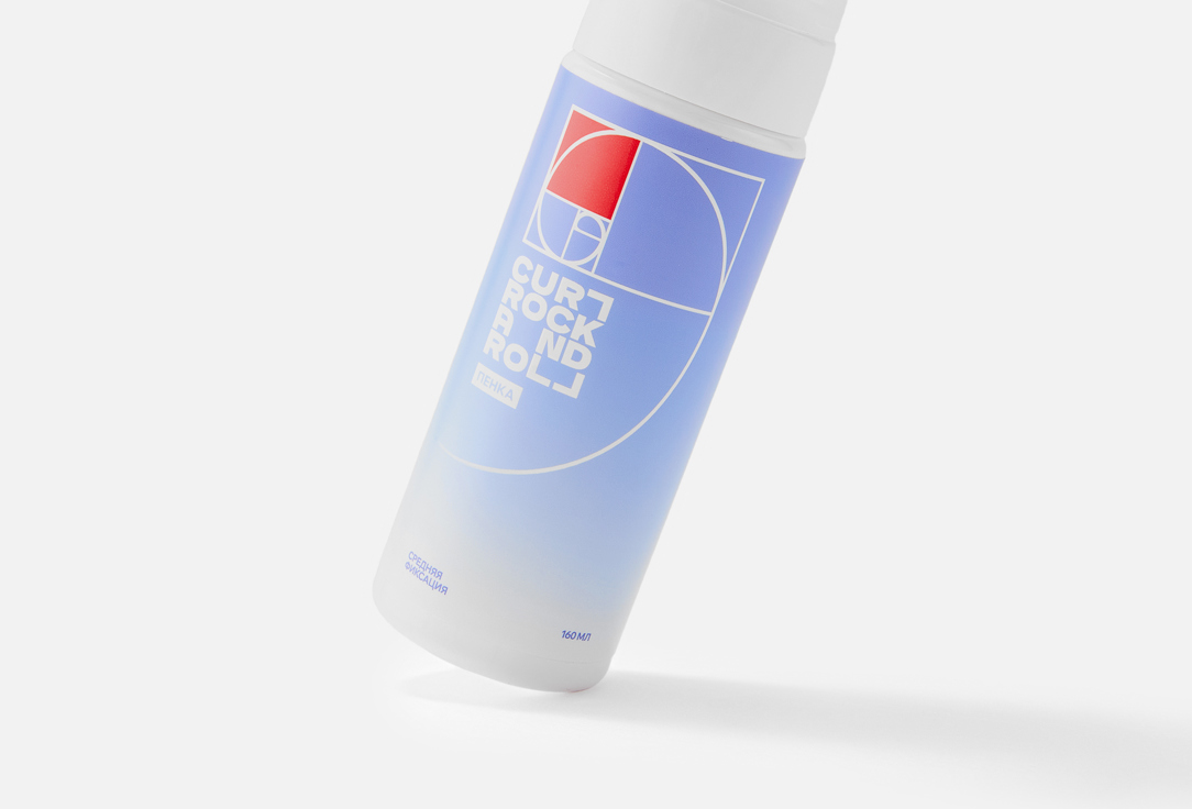 CURL ROCK AND ROLL Hair Styling Foam Medium Hold