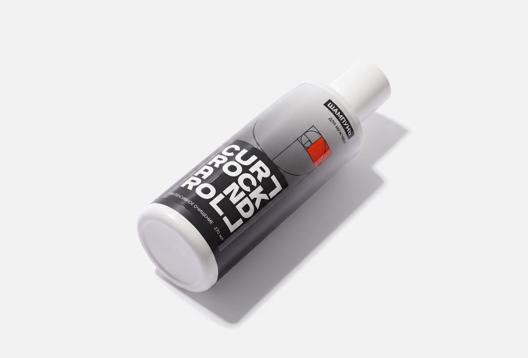 CURL ROCK AND ROLL Hair Shampoo for Men Intensive Cleansing