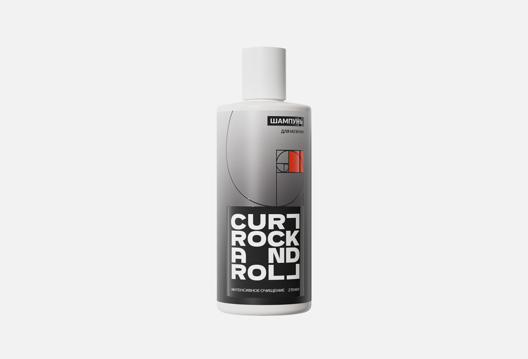 CURL ROCK AND ROLL Hair Shampoo for Men Intensive Cleansing