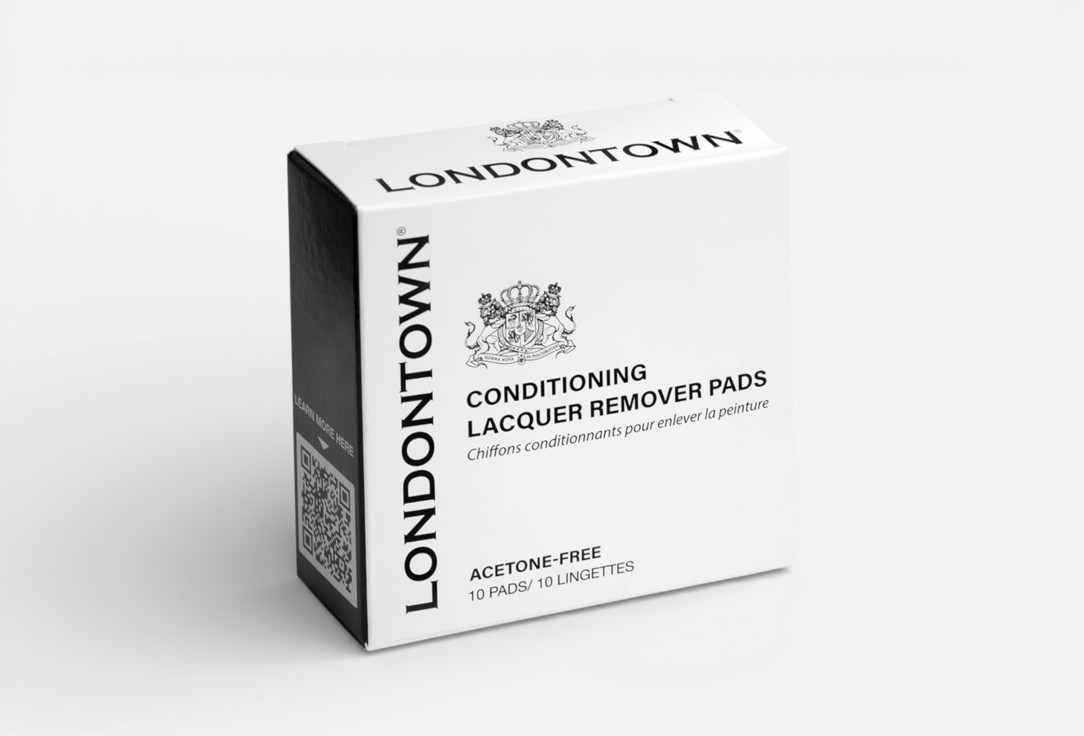 Londontown nail polish remover pads Kur Conditioning lacquer 10 pcs Londontown nail polish remover pads Kur Conditioning lacquer
