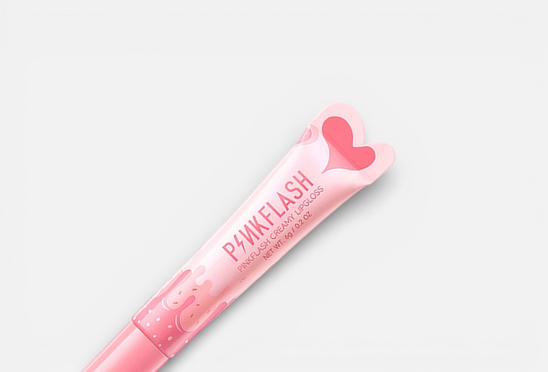 PINK FLASH Moisturizing Creamy Glossy Lip Gloss Creamy Lip gloss BB02, Wine-Stained Cherry 6 g PINK FLASH Moisturizing Creamy Glossy Lip Gloss Creamy Lip gloss
