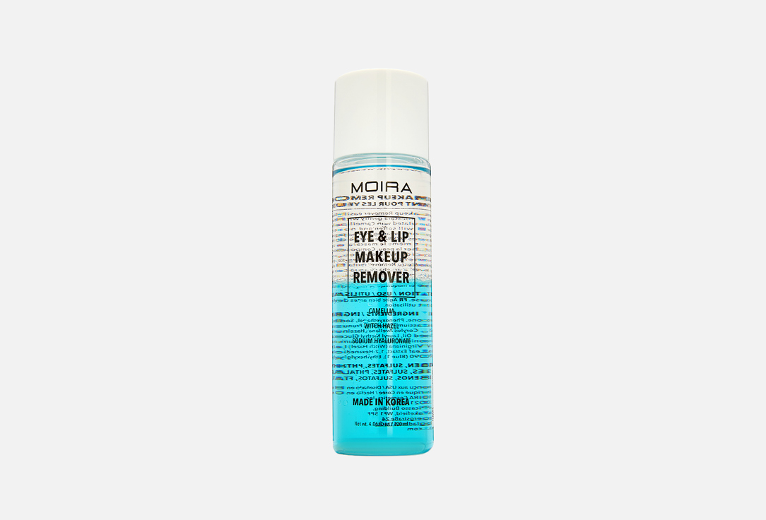 MOIRA Eye & Lip Makeup Remover camellia & witch hazel & sodium hyaluronate