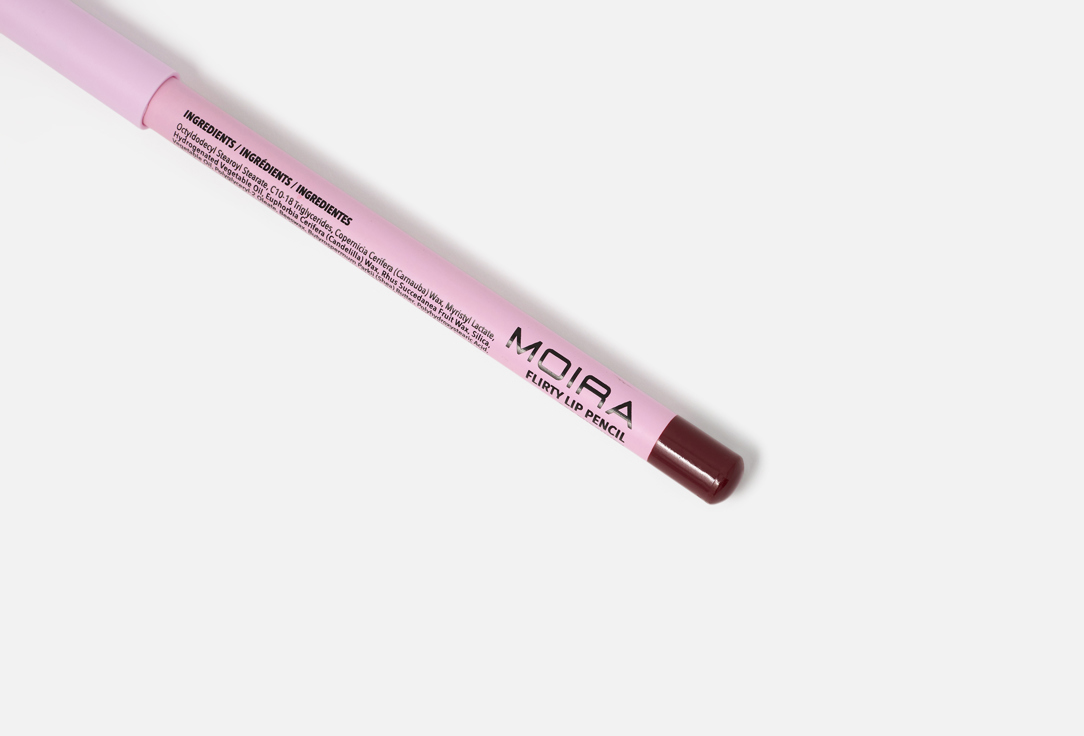MOIRA Карандаш для губ Flirty Lip Pencil 009, Burgundy 1.1 г MOIRA Карандаш для губ Flirty Lip Pencil