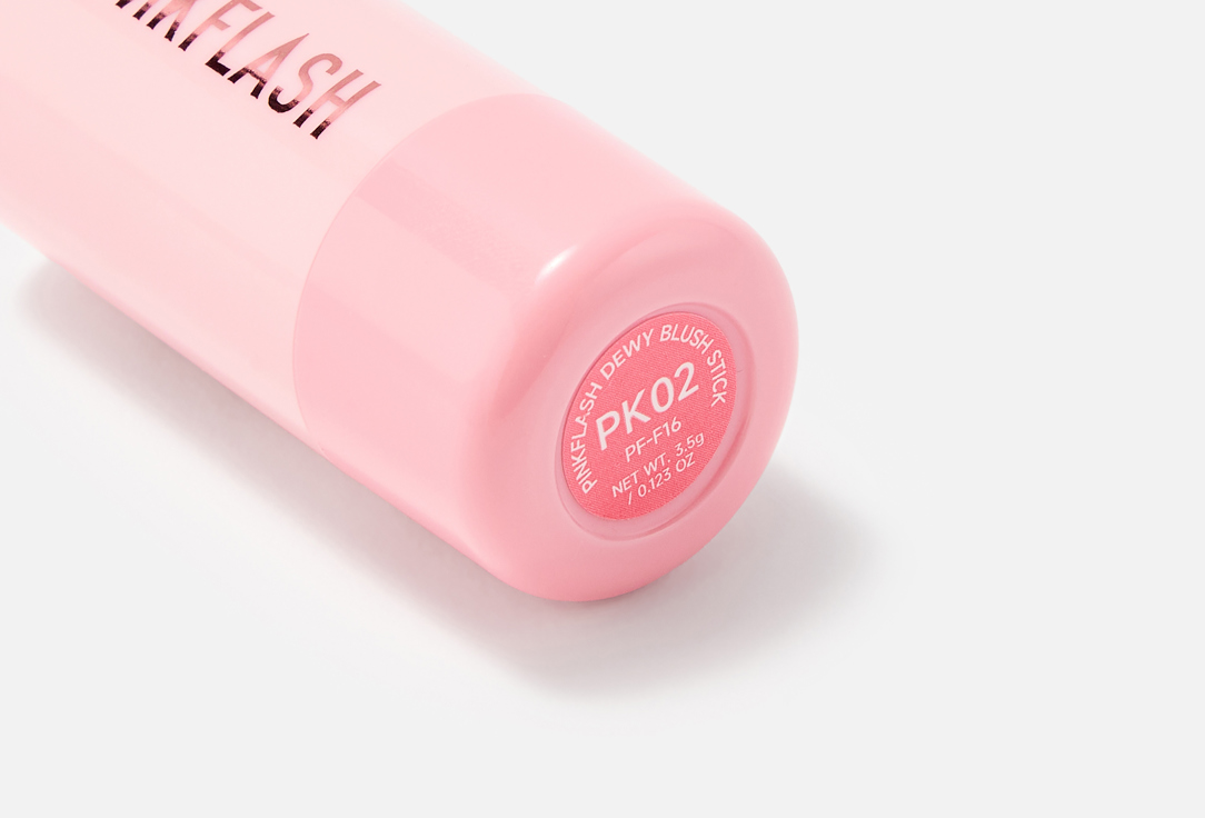 PINK FLASH Creamy Radiant Blush Stick dewy PK02, Raspberry heart 3.5 g PINK FLASH Creamy Radiant Blush Stick dewy