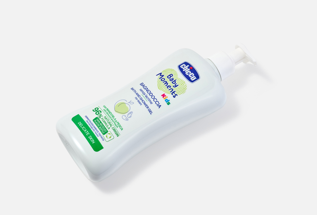 CHICCO Tear-free body wash Baby Moments Bath & Shower Gel