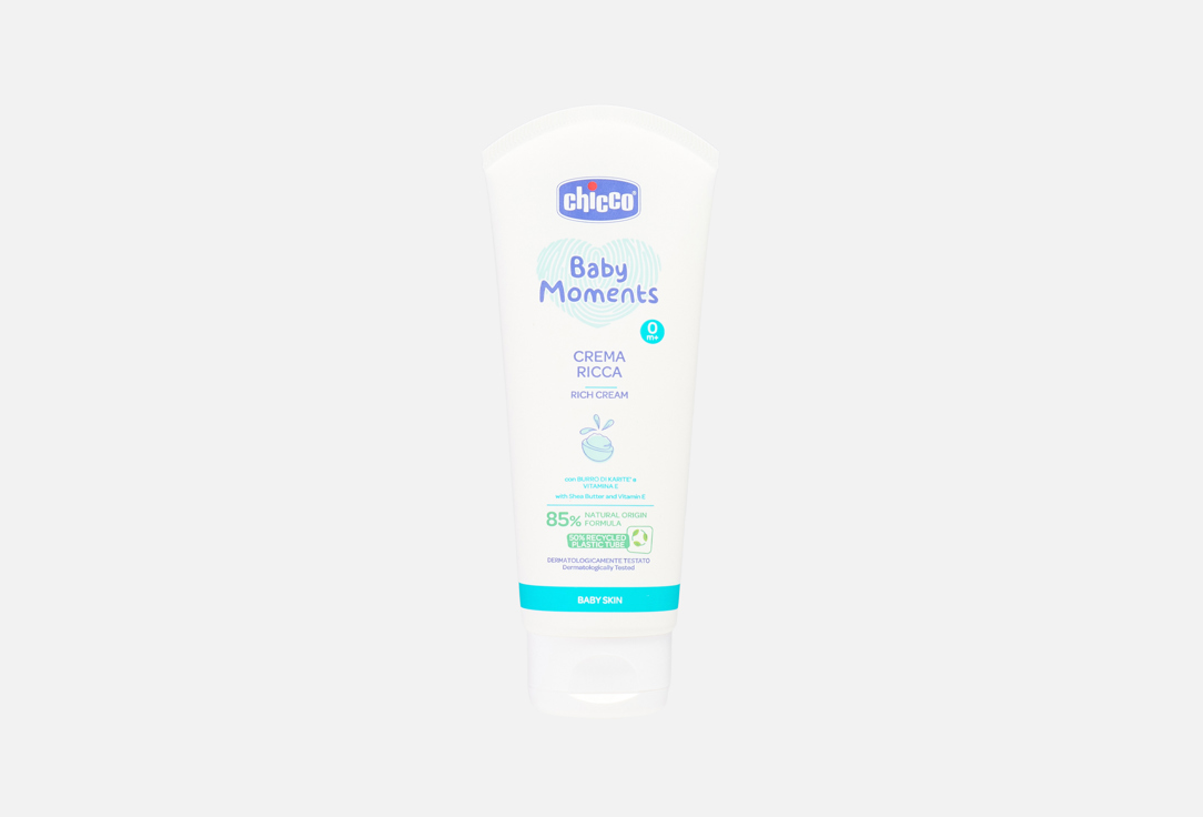 CHICCO Rich nourishing body cream Baby Moments Rich Cream
