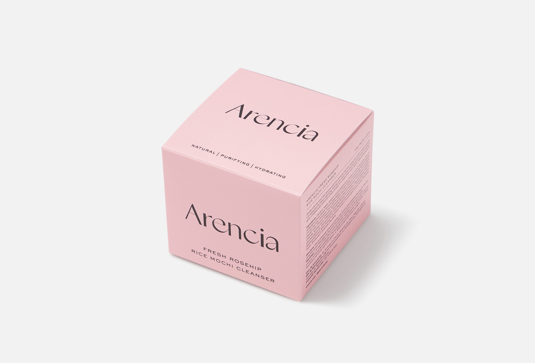 Arencia Deep Cleansing Face Foam Fresh Rosehip Rice Mochi Cleanser