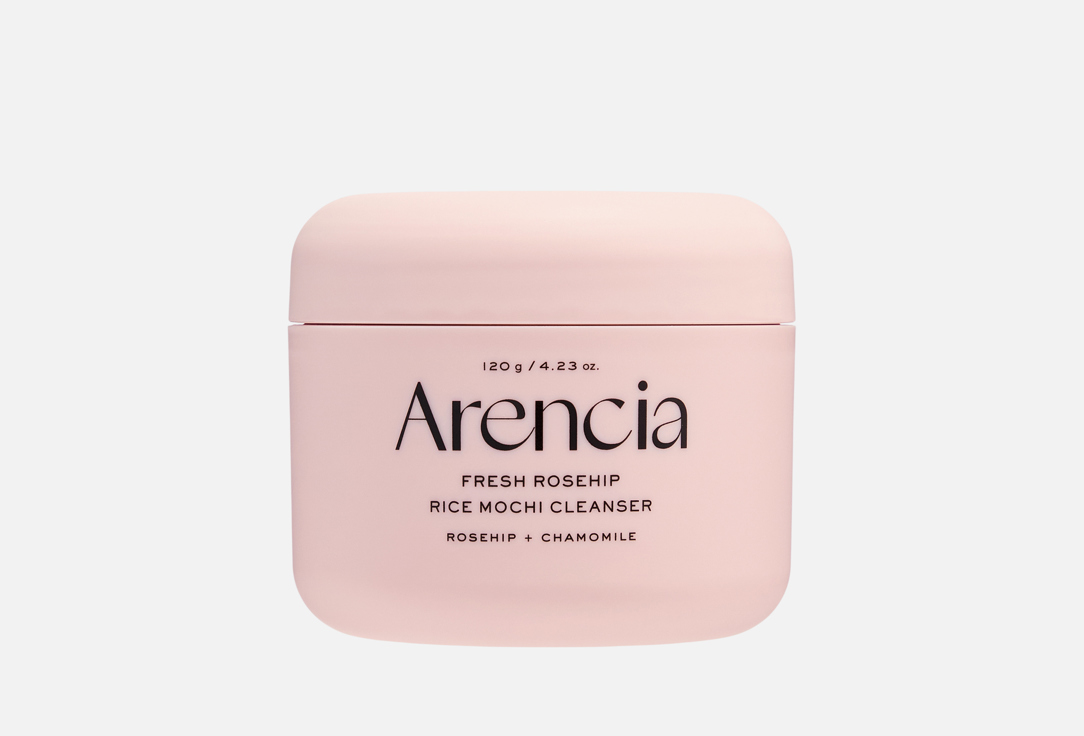 Arencia Deep Cleansing Face Foam Fresh Rosehip Rice Mochi Cleanser