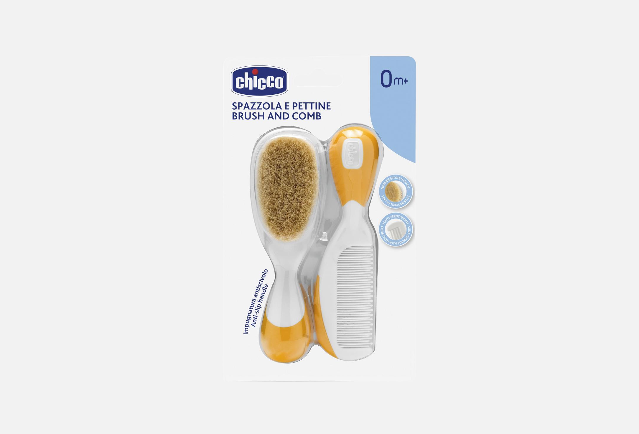 Baby Moments Orange Brush & Comb  2 