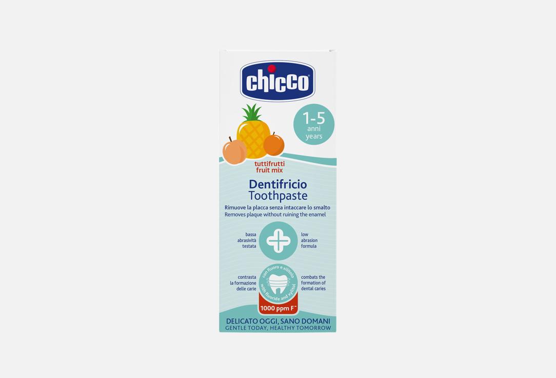 CHICCO Toothpaste for kids 1-5 years Fruit Mix Fluoride Toothpaste