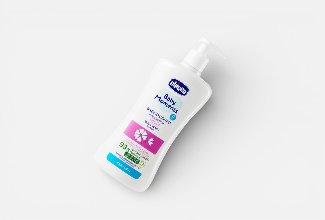 CHICCO Tear-free body wash Baby Moments Relax Body Wash