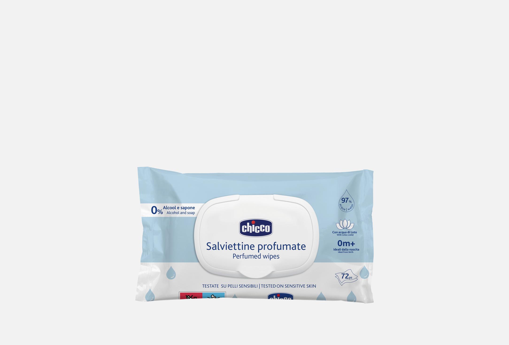 Perfumed Wipes  72 