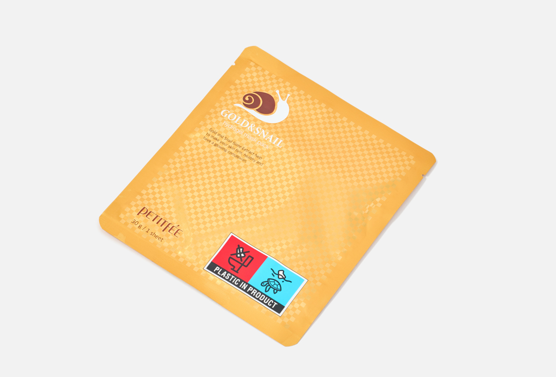 PETITFEE Brightening Face Mask Gold & Snail Hydrogel Mask