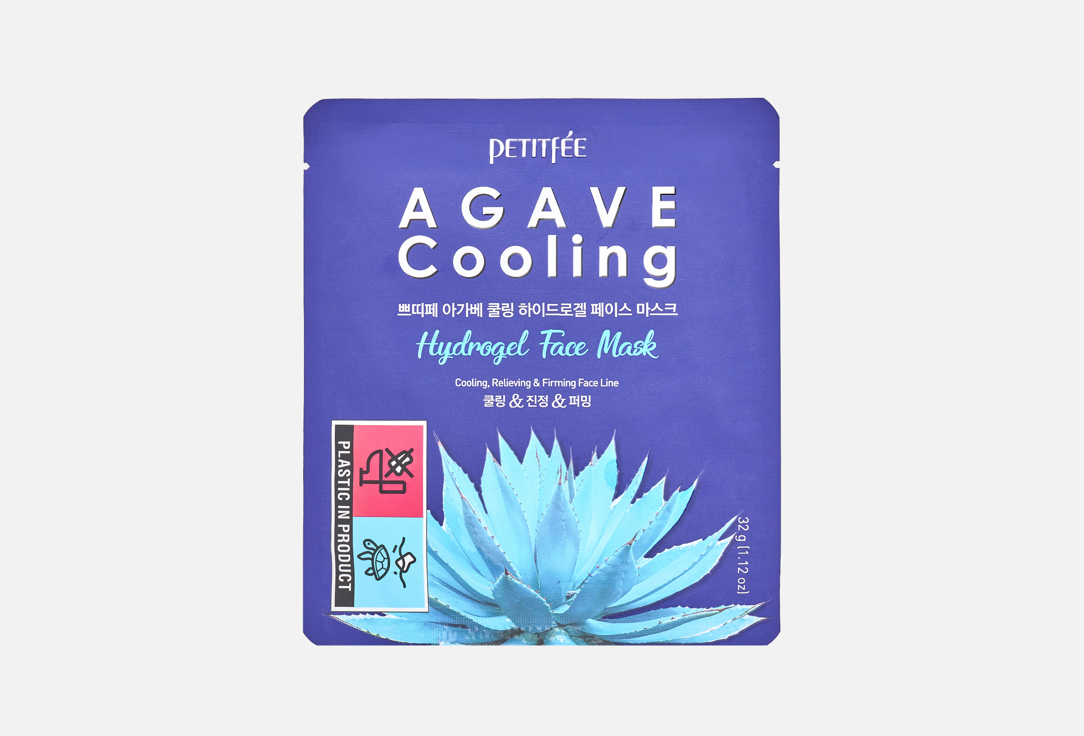 PETITFEE Cooling Face Mask Agave Hydrogel Mask