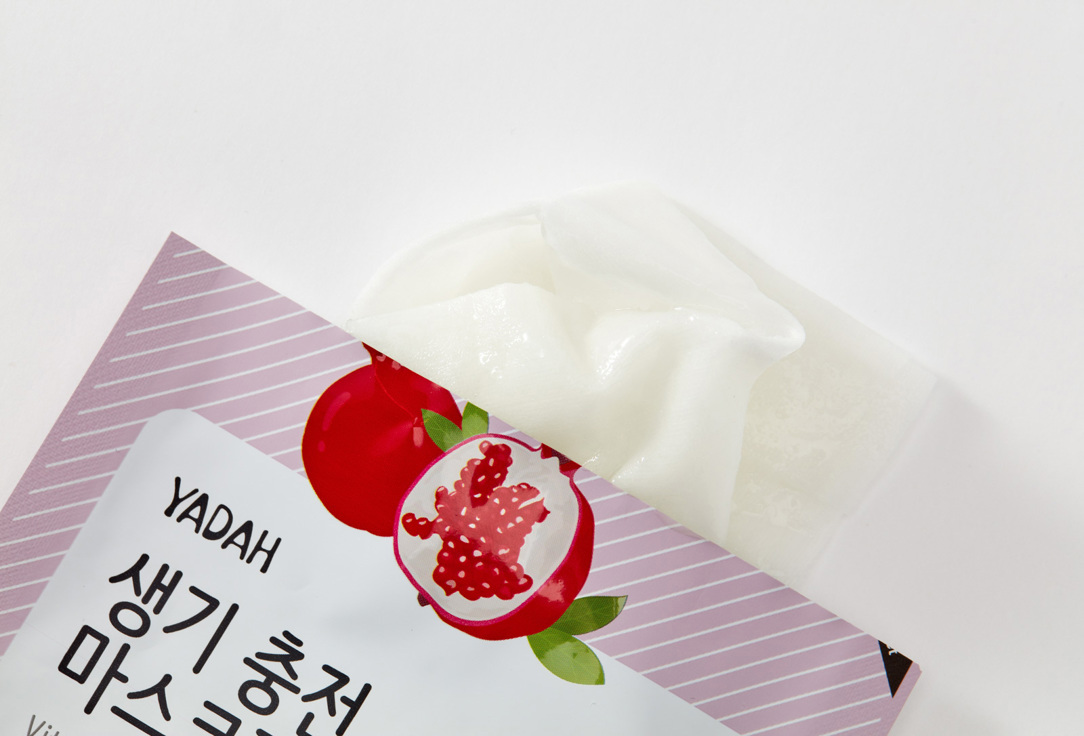 Yadah Rejuvenating face sheet mask Pomegranate