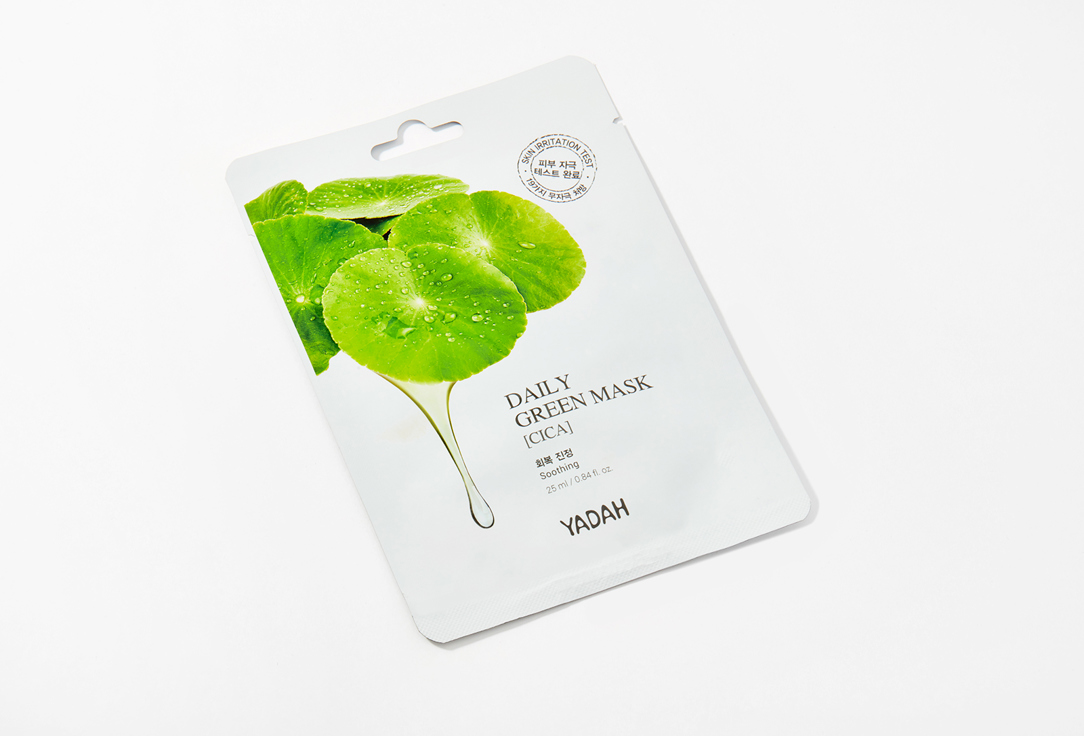 Yadah Soothing face sheet mask Daily green cica