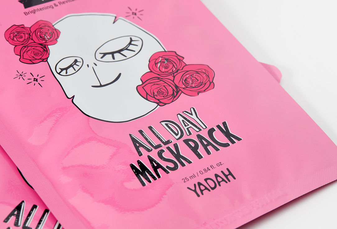 ياداه ماسك ورقي مهدئ للوجه أول داي