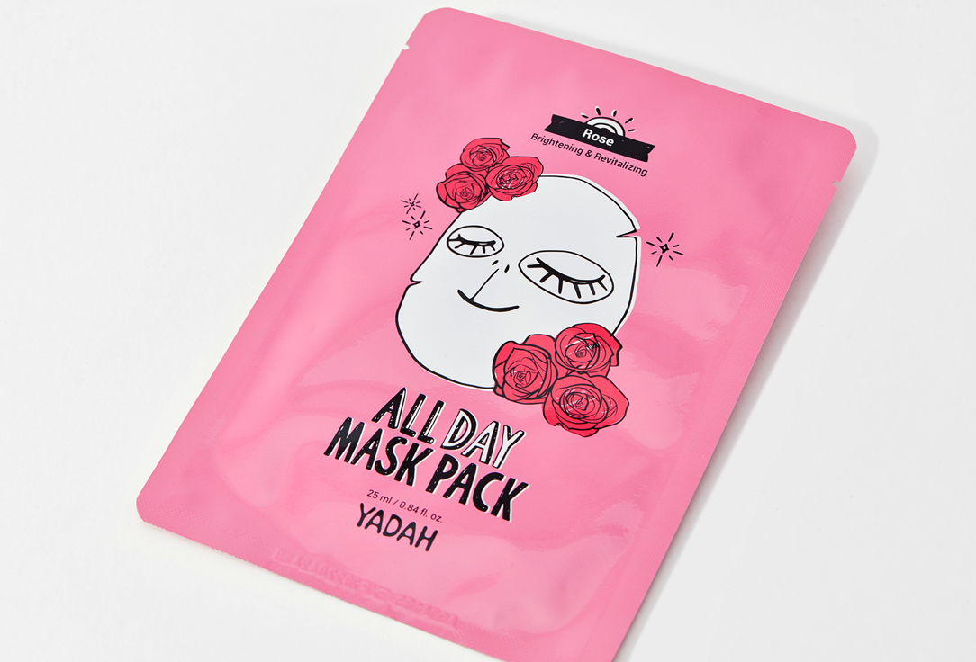Yadah Face sheet mask All day rose