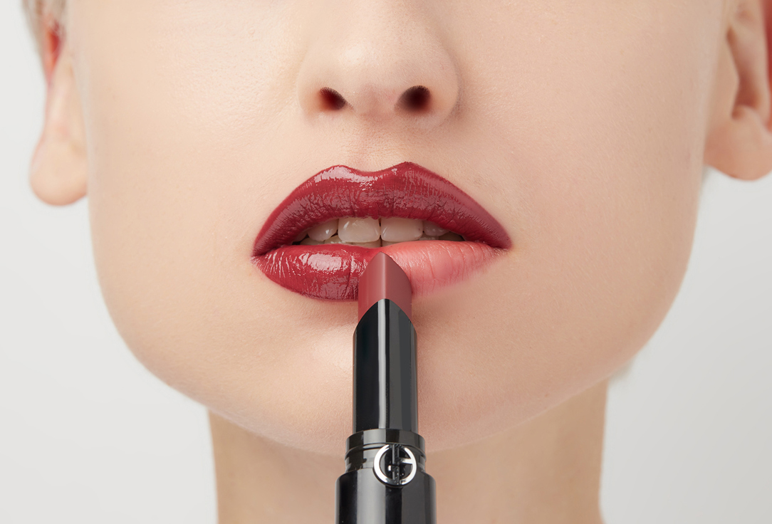 Armani Long-lasting satin lipstick Lip Power 504, Flirt 3.1 g Armani Long-lasting satin lipstick Lip Power