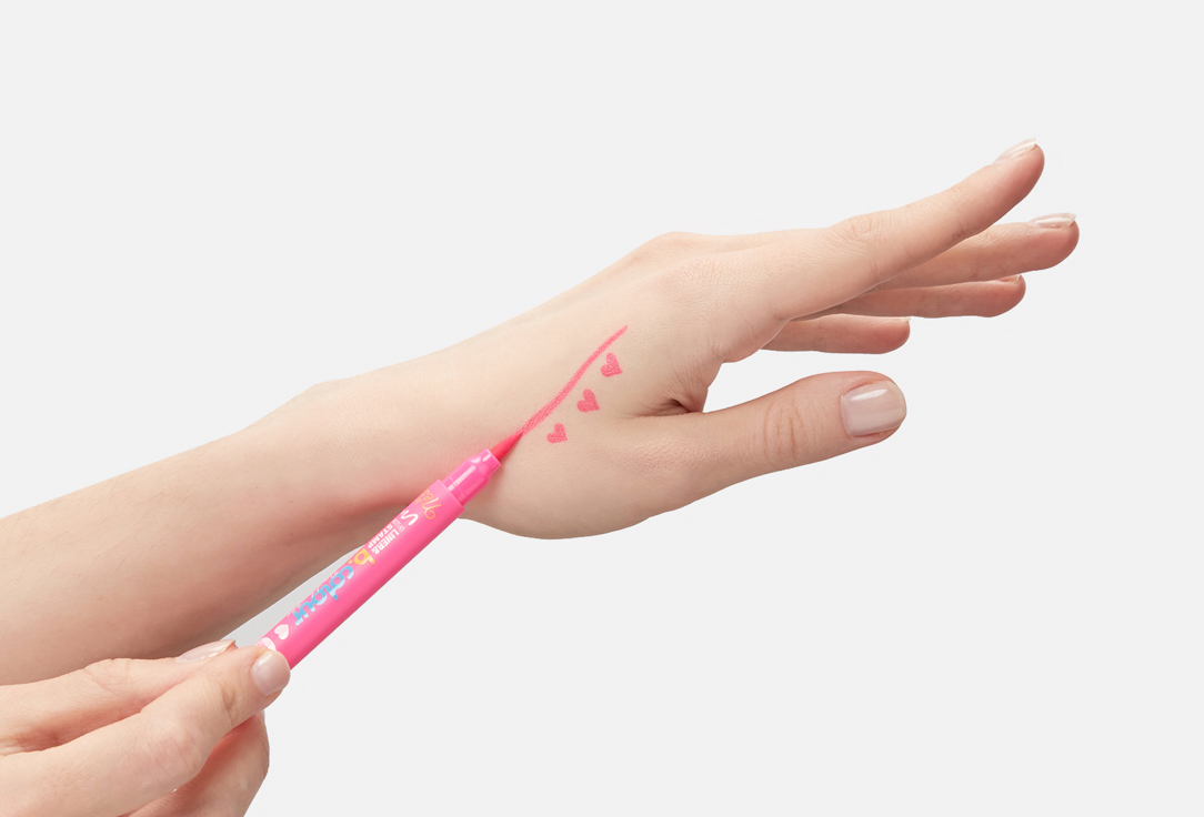 7DAYS UV glow Double-ended Eyeliner & stamp B.Colour