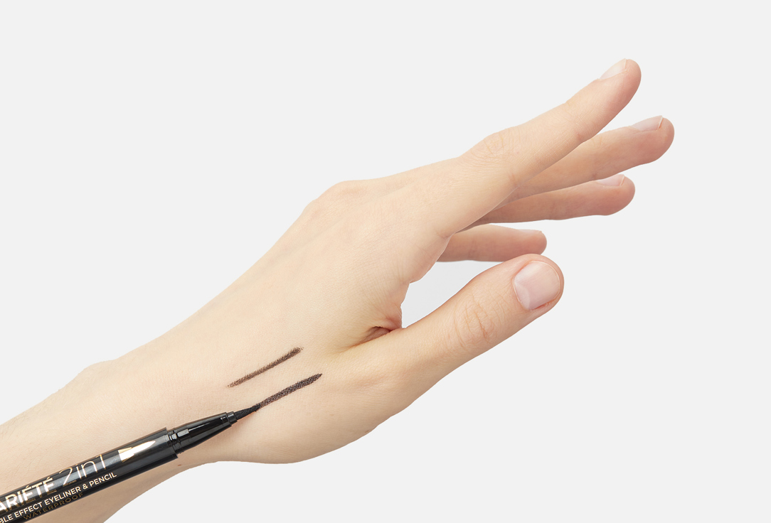 Eveline Long-lasting eyeliner pencil VARIETE BROWN EYELINER PENCIL Brown 10 g Eveline Long-lasting eyeliner pencil VARIETE BROWN EYELINER PENCIL