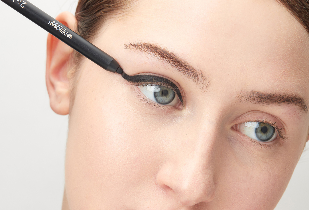 DEBORAH MILANO Gel kajal & eyeliner pencil 2-in-1 Gel Kajal & Eyeliner