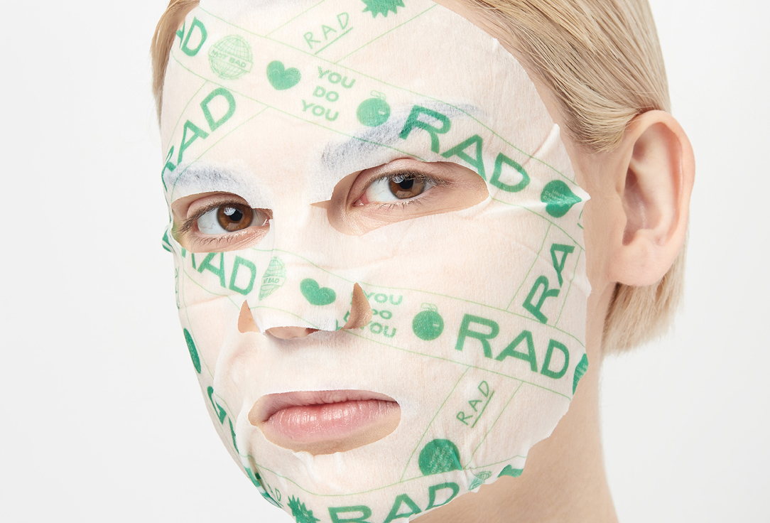 RAD CALMING SHEET FACE MASK rescue 911 sheet mask