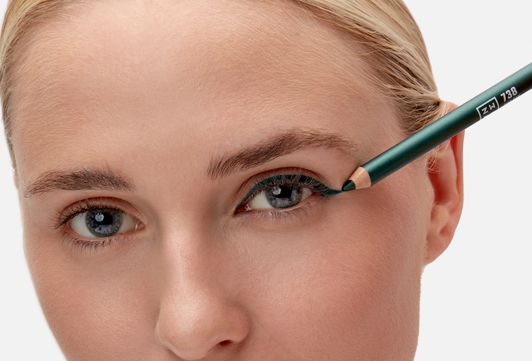 3INA Long-Lasting, waterproof creamy eye pencil The Eye Pencil 738, Olive green 1.22 g 3INA Long-Lasting, waterproof creamy eye pencil The Eye Pencil