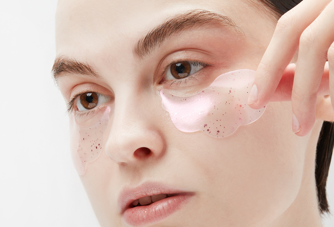 RAD GLITTER EYE PATCHES smell the roses under