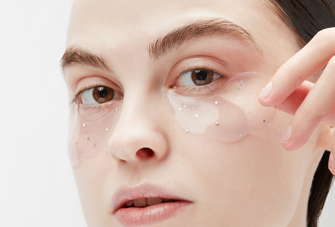 RAD GLITTER EYE PATCHES eye in the sky under