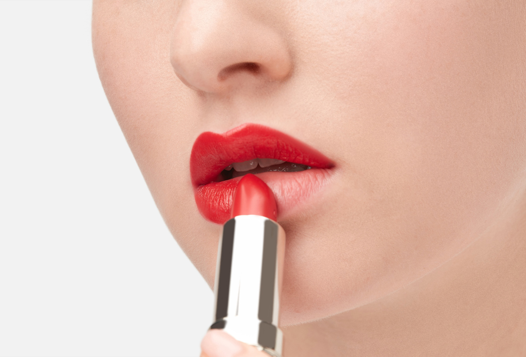Clarins Satin Lipstick Joli Rouge 768, Strawberry 3.5 g Clarins Satin Lipstick Joli Rouge