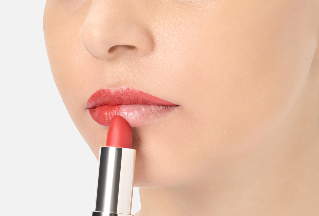 Clarins Matte Creamy Lipstick Joli Rouge Velvet 768V, Strawberry 3.5 g Clarins Matte Creamy Lipstick Joli Rouge Velvet