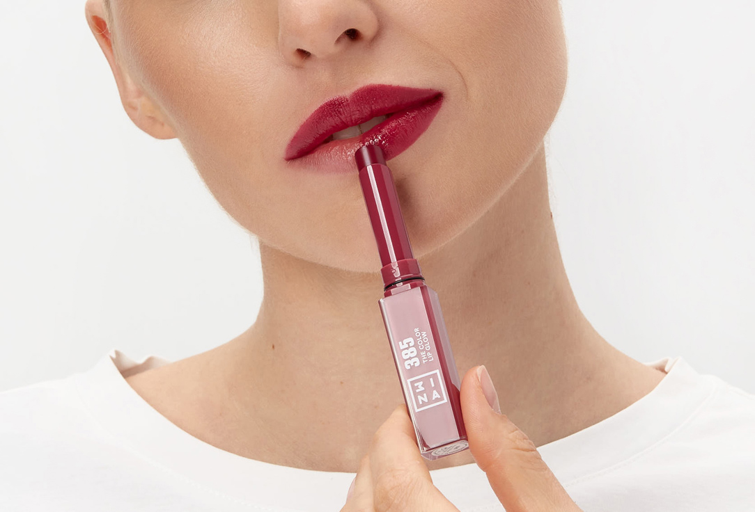 3INA Glowy, Moisturizing lipstick The Color Lip Glow