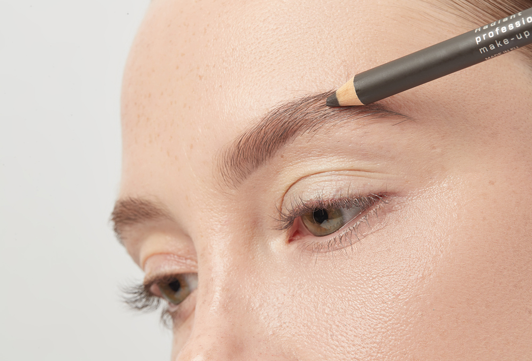 Radiant Professional Make-Up Eyebrow Pencil Time Proof Eyebrow Pencil 1, Black 1 pcs Radiant Professional Make-Up Eyebrow Pencil Time Proof Eyebrow Pencil