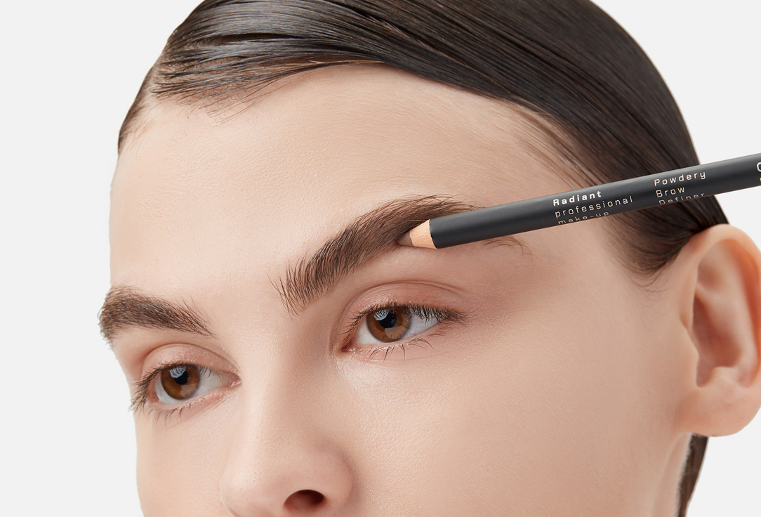 Radiant Professional Make-Up Eyebrow Pencil Powdery Brow Define