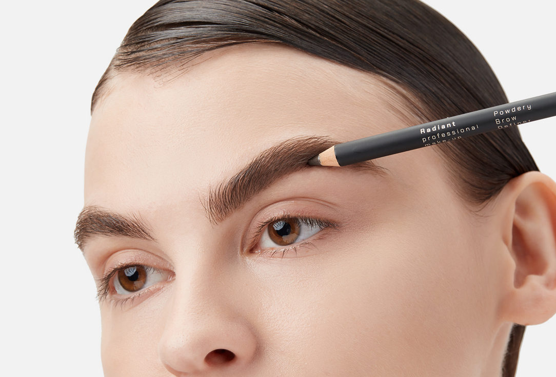 Radiant Professional Make-Up Eyebrow Pencil Powdery Brow Define