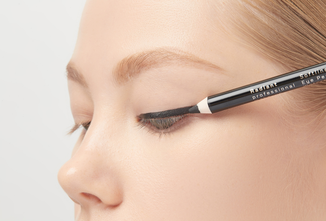 Radiant Professional Make-Up Eye pencil Softline Waterproof 01, Black 1.2 g Radiant Professional Make-Up Eye pencil Softline Waterproof