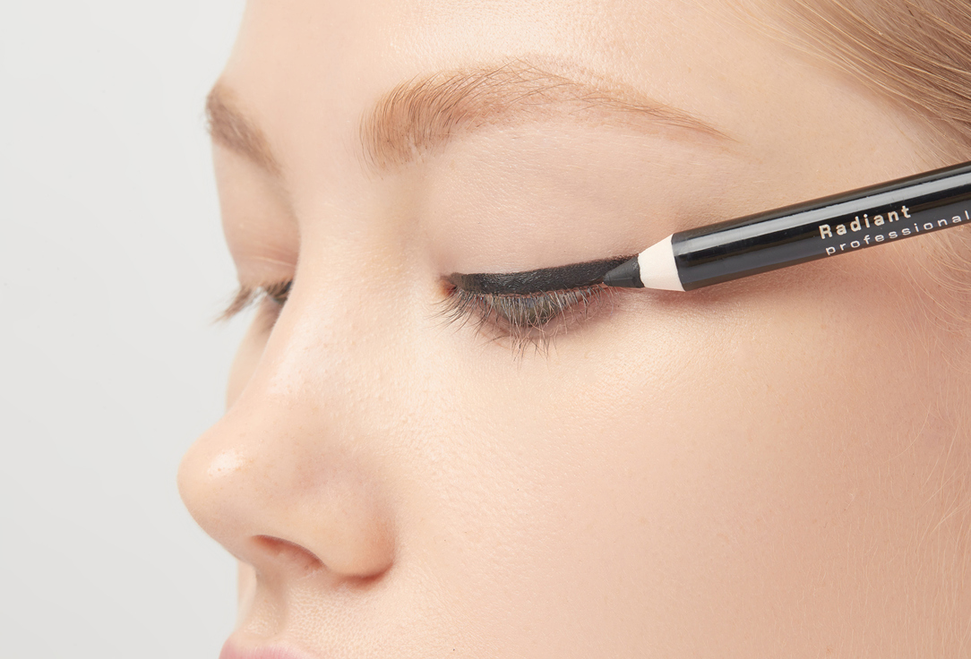 Radiant Professional Make-Up Eye pencil Softline Waterproof 30, Smoky black 1.2 g Radiant Professional Make-Up Eye pencil Softline Waterproof
