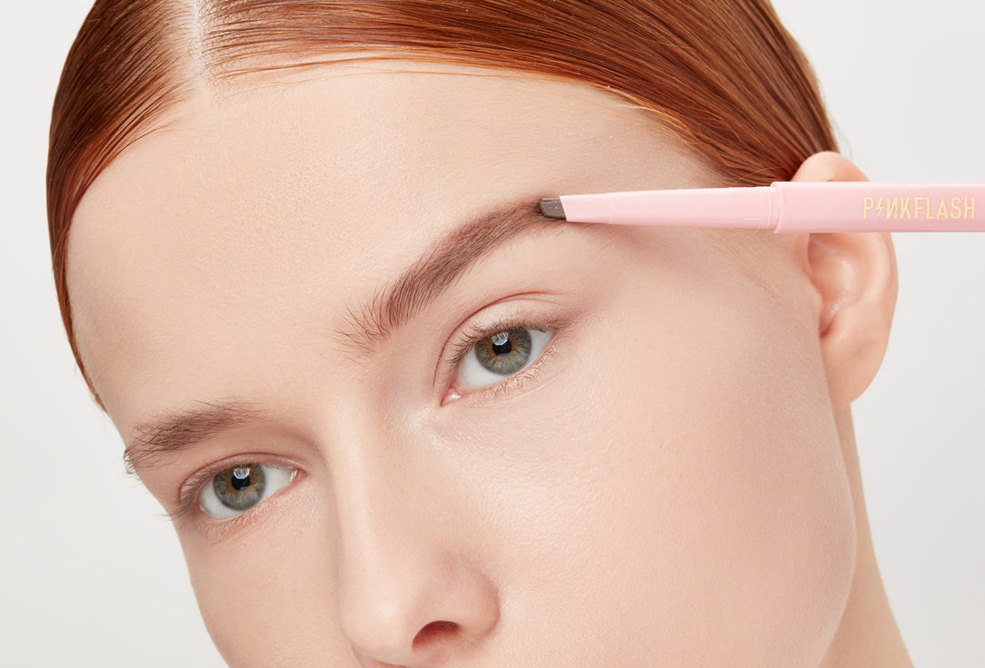 PINK FLASH Waterproof Precision Eyebrow Pencil Waterproof Auto Eyebrow Pencil
