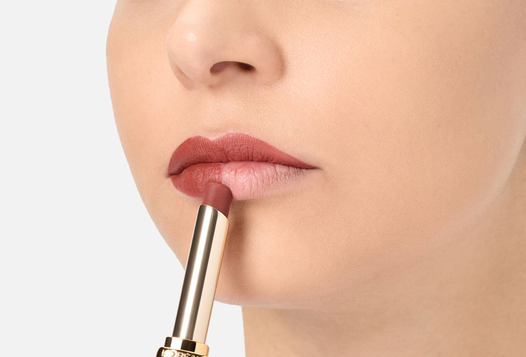 L'Oreal Paris Creamy Matte Lipstick Color Riche Intense Volume 339, Le wood brulanr 1.8 g L'Oreal Paris Creamy Matte Lipstick Color Riche Intense Volume