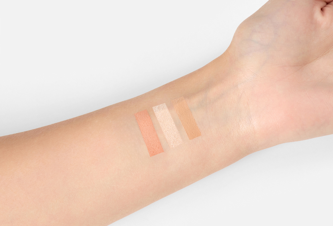 Kaja Cream Bronzer, Powder Blush and Highlighter Sculpting Trio Play Bento