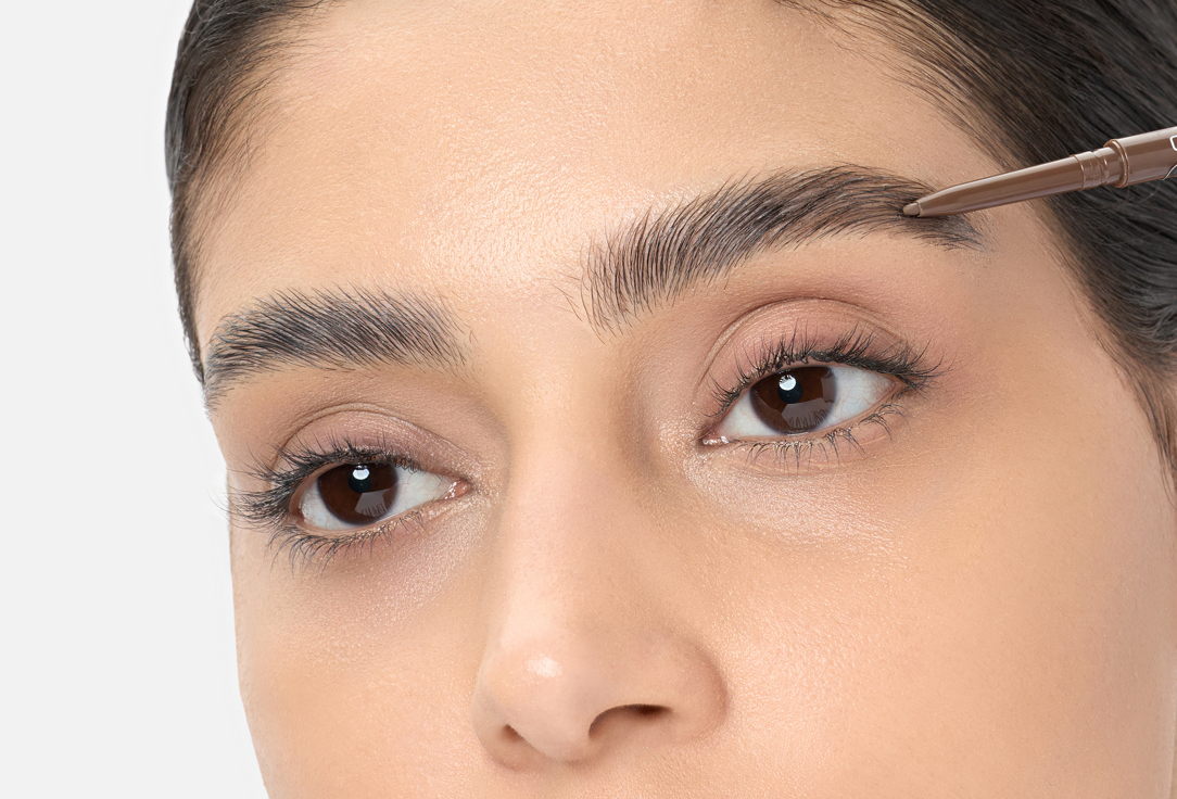 Gosh Matte Eyebrow Pencil ULTRA THIN BROW PEN 002, Grey brown 0.09 g Gosh Matte Eyebrow Pencil ULTRA THIN BROW PEN
