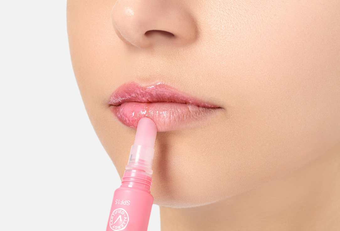 Gosh Moisturizing Lip balm SPF 15 SOFT'N TINTED 005, Pink rose 8 ml Gosh Moisturizing Lip balm SPF 15 SOFT'N TINTED