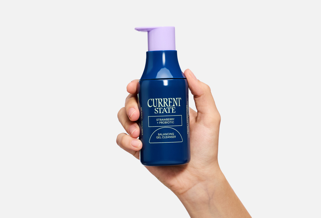 Current State Cleansing Face Gel Strawberry + probiotic