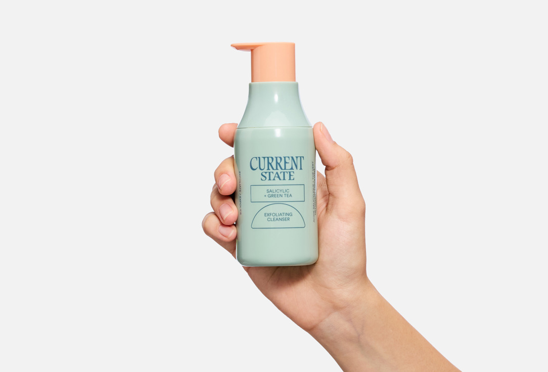 Current State Exfoliating Face Gel Cleanser Salicylic + green tea