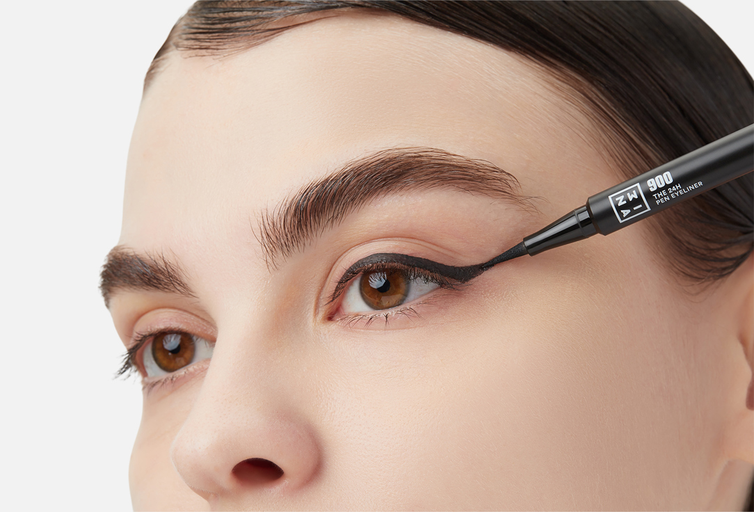 3INA Подводка-фломастер для глаз The 24h Pen Eyeliner mini