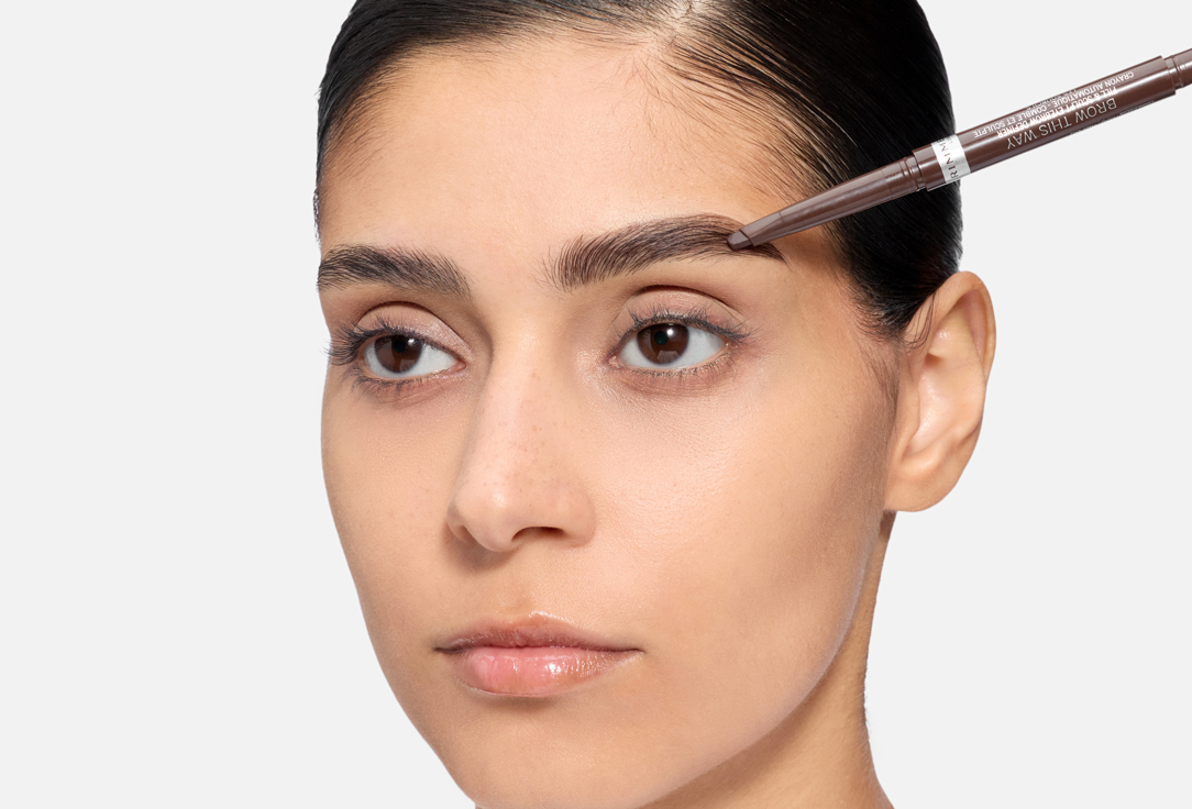 Rimmel Dual-ended eyebrow pencil Brow This Way 2In1 Filler & Fixer Dark Brown 0.25 g Rimmel Dual-ended eyebrow pencil Brow This Way 2In1 Filler & Fixer