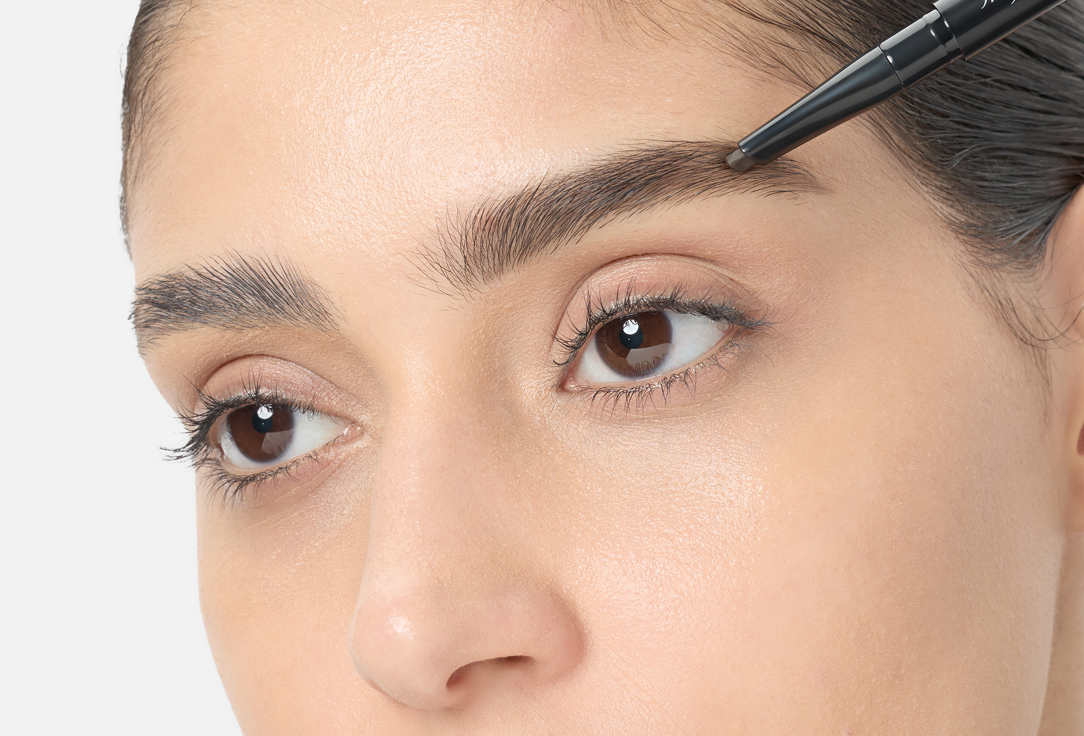 THE FACE SHOP Auto eyebrow pencil DESIGNING 04, Black brown 0.3 g THE FACE SHOP Auto eyebrow pencil DESIGNING