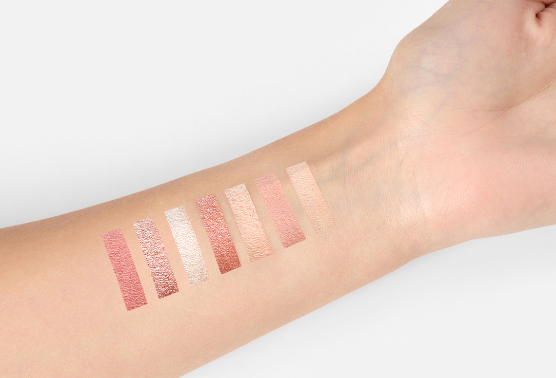L.A. COLORS Eyeshadow Palette 7 Color Palette Graceful 6 g L.A. COLORS Eyeshadow Palette 7 Color Palette